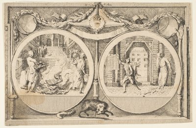 Wypędzenie jezuitów, 1761. autorstwa Gabriel de Saint Aubin
