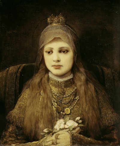 Ta święta Elżbieta jako dziecko autorstwa Gabriel von Max