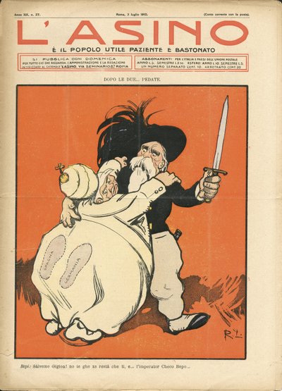 Ilustracja Galantary (1865-1937) na okładkę L