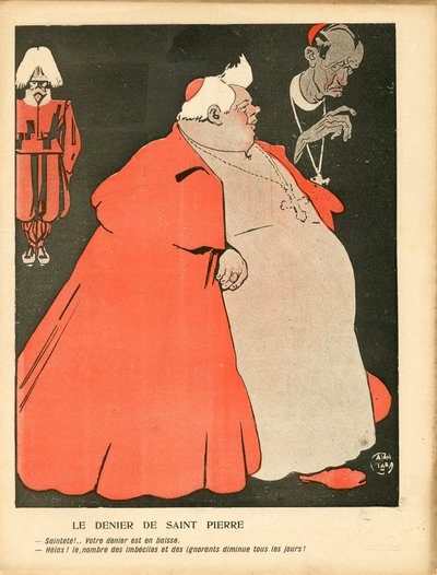 Talerz Masłowy”, nr 242, Satyryczny w Kolorach autorstwa Gabriele  Galantara