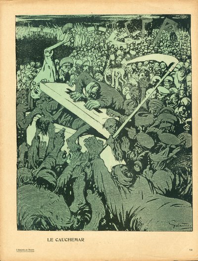 Talerz Masłowy”, nr 254, Satyryczny w Kolorach autorstwa Gabriele Galantara