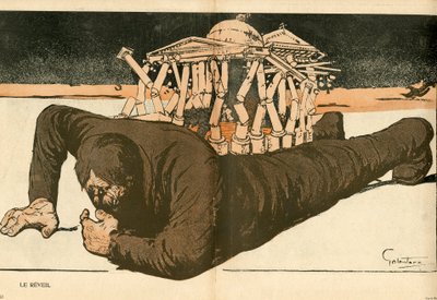 Talerz Masłowy”, nr 254, Satyryczny w Kolorach autorstwa Gabriele  Galantara