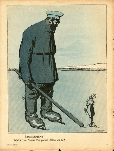 Talerz Masłowy”, nr 254, Satyryczny w Kolorach autorstwa Gabriele  Galantara