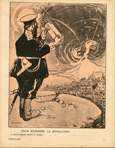 Talerz Masłowy”, nr 287, Satyryczny w Kolorach autorstwa Gabriele  Galantara