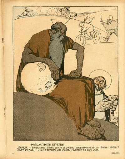 Talerz Masłowy”, nr 254, Satyryczny w Kolorach autorstwa Gabriele  Galantara