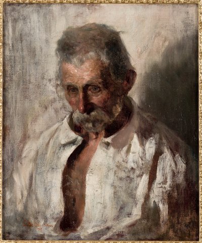 Portret starca autorstwa Gaetano Bellei