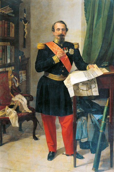 Portret Napoleona III (Paryż autorstwa Gaetano Belvederi