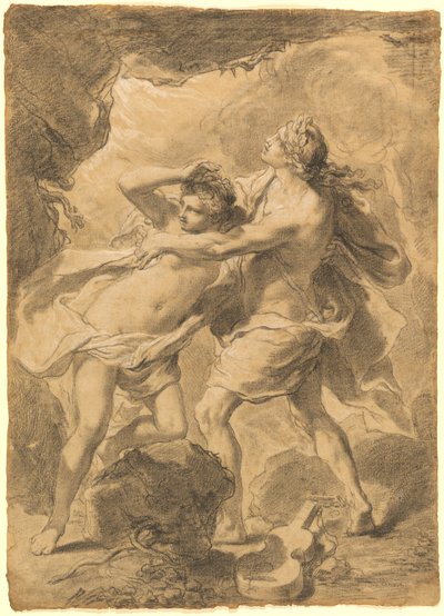 Orfeusz i Eurydyka autorstwa Gaetano Gandolfi