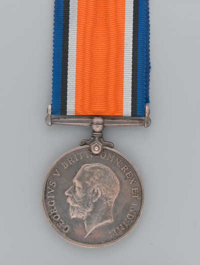 Brytyjski Medal Wojenny 1914-20 przyznany szeregowi Andreya autorstwa Gaetano Matteo Monti