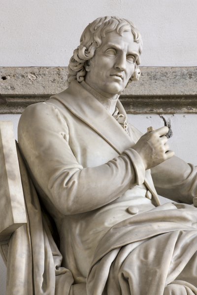 Posąg Giuseppe Pariniego autorstwa Gaetano Matteo Monti