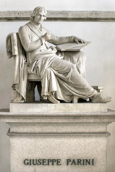 Posąg Giuseppe Pariniego, 1838 autorstwa Gaetano Matteo Monti