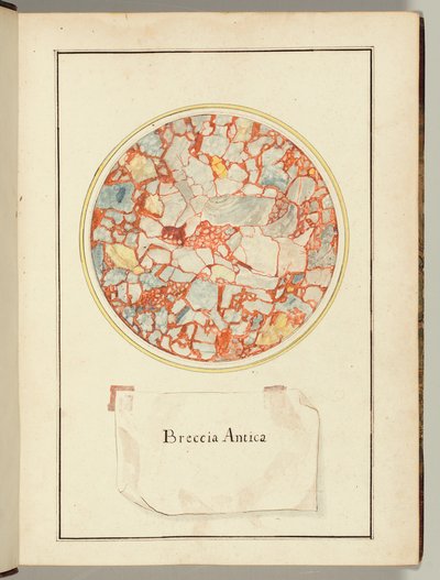 Breccia Antica, z różnych rodzajów kamienia, Włochy autorstwa Gaetano Piccini