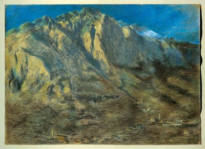 Góra Resegone autorstwa Gaetano Previati