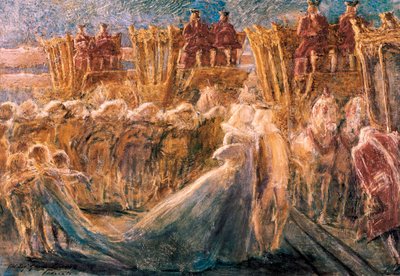 Król Słońca autorstwa Gaetano Previati