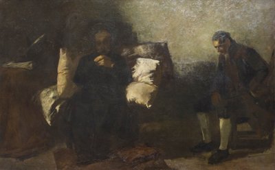 Ostatnie godziny Carlo Alberto, Porto autorstwa Gaetano Previati
