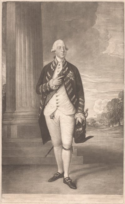 Jerzy III autorstwa Gainsborough Dupont