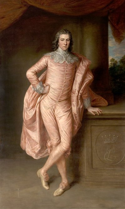 Henry Fiennes Pelham Clinton autorstwa Gainsborough Dupont