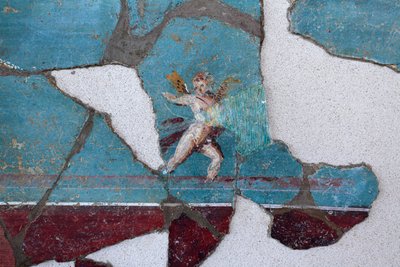 Rzymskie malarstwo ścienne autorstwa Gallo-Roman