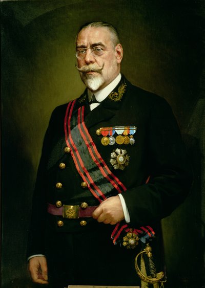 Portret Manuela Allende Salazara (1865-1923) (olej na płótnie) autorstwa Gamoral