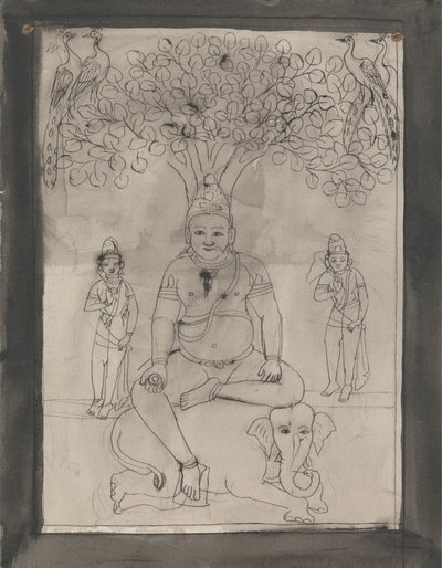 Figurka z Indus Sabha autorstwa Gangaram Chintaman Tambat