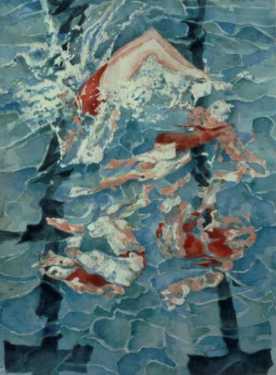 Pływanie synchroniczne, 1989 autorstwa Gareth Lloyd Ball