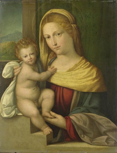 Madonna z Dzieciątkiem autorstwa Garofalo