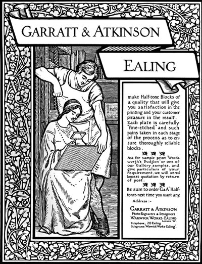 Reklama Garratt & Atkinson, 1907 autorstwa Garratt and Atkinson