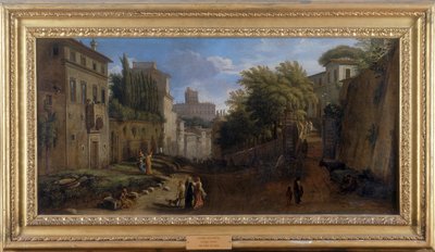 Przez Capo le Case autorstwa Gaspar van Wittel