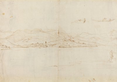 Jezioro Maggiore autorstwa Gaspar van Wittel