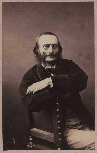 Portret Jacquesa Offenbacha 1819-1880, ok. 1860. autorstwa Gaspard Félix Nadar