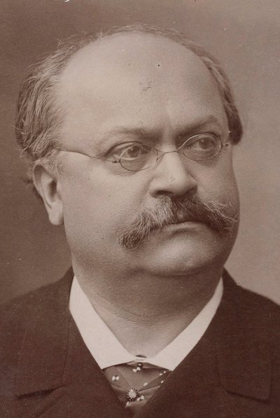 Portret kompozytora Charlesa Lecocqa 1832-1918. autorstwa Gaspard Félix Nadar