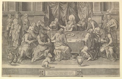Ostatnia Wieczerza, 1564. autorstwa Gaspare Osello