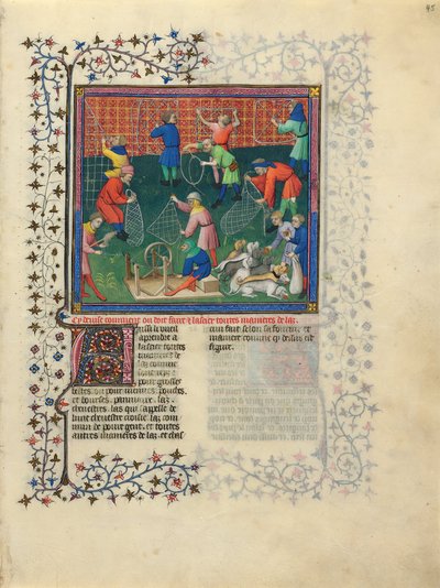 Książka myśliwska autorstwa Gaston Phoebus