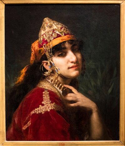 Halima (olej na płótnie) autorstwa Gaston Saintpierre