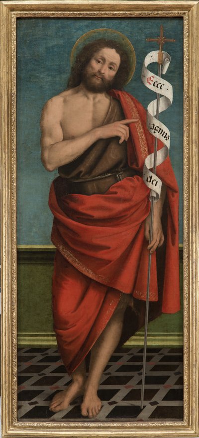 Św. Jan Chrzciciel, ok. 1517-18 autorstwa Gaudenzio Ferrari