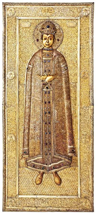 Relikwiarz carewicza Dymitra, 1628–1630 autorstwa Gavrila, Ovdokimov