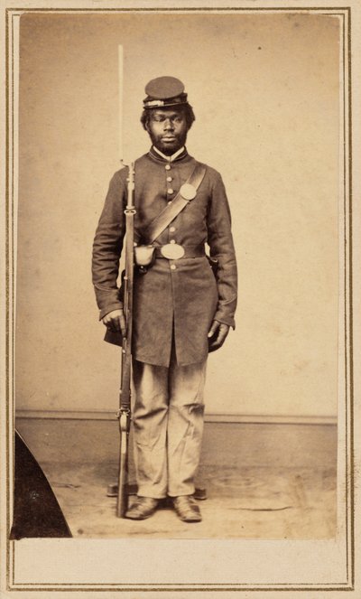 Christopher Anderson, Priv. Co. F. 108 U.S.C.T." 1865 (zdjęcie) autorstwa Gayford & Speidel