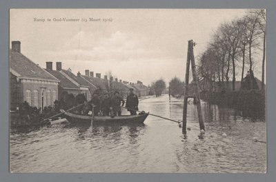 Katastrofa w Oud-Vossemeer 13 marca 1906 r. autorstwa Gebroeders van Straaten