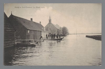 Katastrofa w Oud-Vossemeer 13 marca 1906 r. autorstwa Gebroeders van Straaten