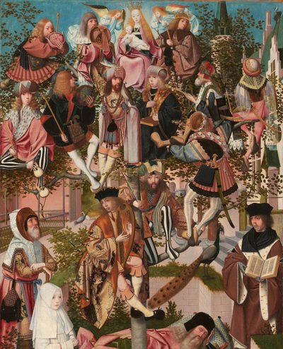 Drzewo Jessego autorstwa Geertgen tot Sint Jans (circle of)