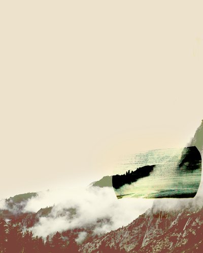 Abstrakcja z Misty Mountain autorstwa Gemma Bardot