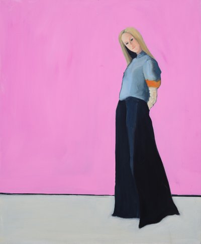 Jane, 2016 (olej na płótnie) autorstwa Genevieve French