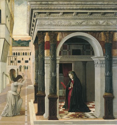 Zwiastowanie autorstwa Gentile Bellini
