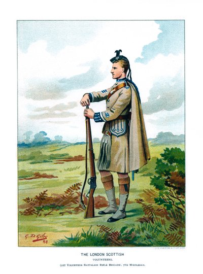 Szkocki londyński, c1890. autorstwa Geoffrey Douglas Giles