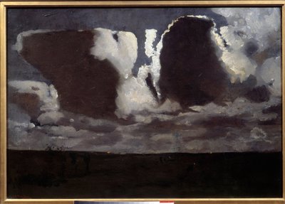 Światło księżyca. Obraz George Hendrick (Hendrik) Breitner (1857-1923) ec.hol autorstwa Georg Hendrik Breitner