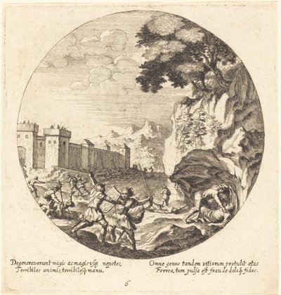 Epoka żelaza autorstwa Georg Andreas Wolfgang the Elder