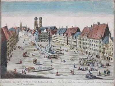 Peep-box zdjęcie Monachium Marienplatz Z autorstwa Georg Balthasar Probst