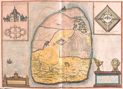 Dania - w "Civitates Orbis Terrarum" Georga Brauna, Kolonia 1617 r. autorstwa Georg Braun