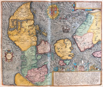 Dania - w "Civitates Orbis Terrarum" Georga Brauna, Kolonia 1617 r. autorstwa Georg Braun