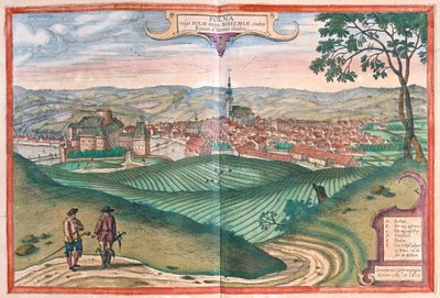 Polna (Czechy), Republika Czeska - w "Civitates Orbis Terrarum" Georga Brauna, Kolonia 1617 r. autorstwa Georg Braun